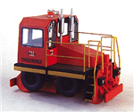 Custom Finishing 7025 HO Maintenance-of-Way (MOW) / Work Train Equipment Trackmobile Model 4500 Rail Car Moving Vehicle - Unpowered