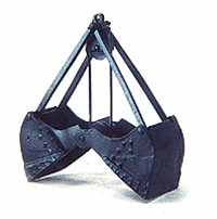 Custom Finishing 7282 HO Clamshell Bucket for Cranes Kit Capacity 1/2yd