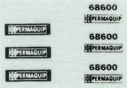 Custom Finishing 7833 HO Decal Set For GO-4 Ballast Undercutter