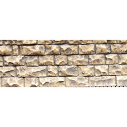 Chooch 8260 Flexible Cut Stone Wall w/Self-Adhesive Backing Small Stones