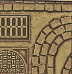 Chooch 8659 Cobblestone Street Details Large for HO S & O Scales