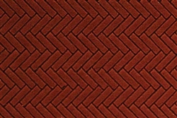 Chooch 8663 Flexible Herringbone Brick Sheet Medium for HO Scale 3/32" Brick
