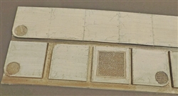 Chooch 8680 Concrete Sidewalk Sheet Medium for HO Scale