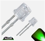 Circuitron 750406 7504 Hyper-Brite Pure Green LED 3.0mm Diameter 12-16V Pkg 6