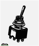 Circuitron 911202 Miniature Switches SPDT On-Off-On Momentary