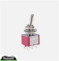 Circuitron 912102 Miniature Switches DPDT On-Off-On