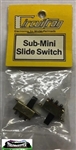 Circuitron 9123 Submini Slide Switch DPDT