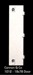 Cannon & Company 1012 HO Latched Hood Doors Pkg 6 18 x 78"