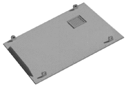 Cannon & Company 1360 HO Inertial Filter Hatches SD70 SD70M