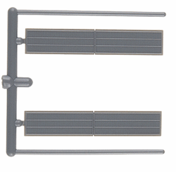 Cannon & Company 1409 HO Radiator Grilles Farr Type for Southern Pacific EMD SD39 Pkg 2