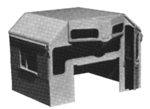 Cannon & Company 1502 HO EMD Hood Unit Cab Kit 35 Line