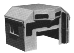 Cannon & Company 1502 HO EMD Hood Unit Cab Kit 35 Line