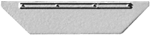 Cannon & Company 1551 HO EMD Cab Sunshades Razor Edge Style w/Reinforcing Bracket
