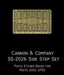 Cannon & Company 2026 HO Side Step Set Photo-Etched Brass PROTO 2000 GP30