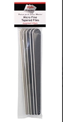 Creations Unlimited 1151 Micro Fine Tapered Files One Each: 1000, 2000, 4000, 6000, 12000 Grit