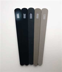 Creations Unlimited 1152 Micro Fine Tapered Files 1000 Grit pkg(2)