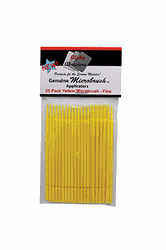 Creations Unlimited 1301 Fine Applicator Brush Microbrush Pkg 25