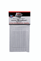 Creations Unlimited 1303 Superfine Applicator Brush Microbrush Pkg 25
