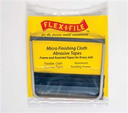 Creations Unlimited 15129 Micro Finishing Cloth Abrasive Tapes w/Frame 1 Each: 1500 1800 2400 3200 3600 4000 6000 8000 12,000 Grit