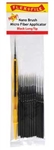 Creations Unlimited N934002 Nano Brush Long Tip & 1 Applicator Handle/Holder Pkg 24