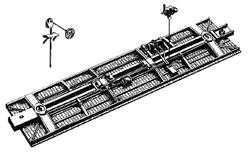 Central Valley 1000 HO 40' Car Floors & Frames Pkg 3