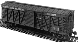 Central Valley 1001 HO 40' Stock Car Kit Undecorated