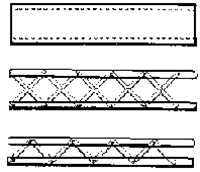 Central Valley 19025 HO Bridge Girder Sections Kit 5-7/8" Pkg 5