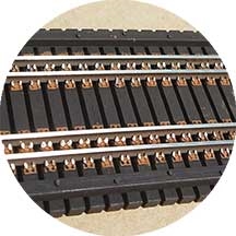 Central Valley 19078 HO Bridge Ties 25' Stringers Code 70 or 83 Gauntlet
