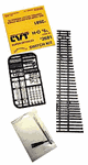 Central Valley 2681 HO CVT Curvable Switch Kit Code 83 #6 Left