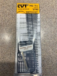 Central Valley 2782 HO CVT Curvable Switch Kit Code 83 #7 Right