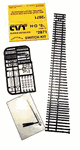 Central Valley 2871 HO CVT Curvable Switch Kit Code 70 #8 Left