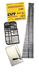 Central Valley 2872 HO CVT Curvable Switch Kit Code 70 #8 Right