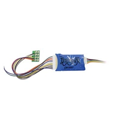 Digitrax DH187P HO Series 7 Mobile DCC Control Decoder 8-Pin Medium Plug 1A/2A Peak 8 FX7 Functions