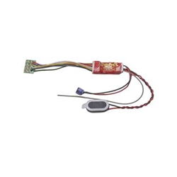 Digitrax SDXN147PS N Sound and Control Decoder Easy-Connect 8-Pin Harness 8 Steam & Diesel Sounds Replaces 146-Series