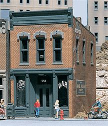 DPM 10100 HO Kelly's Saloon Woodland Scenics DPM Landmark Structures Kit