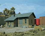 DPM 10700 HO Freight Depot Kit Woodland Scenics DPM Landmark Structures