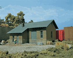 DPM 10700 HO Freight Depot Kit Woodland Scenics DPM Landmark Structures