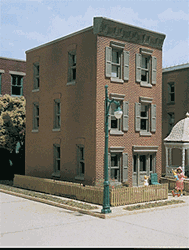 DPM 11100 HO Townhouse #3 Woodland Scenics DPM Landmark Structures Kit