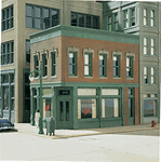 DPM 11300 HO Carol's Corner Cafe Woodland Scenics DPM Landmark Structures Kit