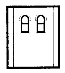 DPM 30109 HO Modular Building System Two-Story Wall Sections w/2 2nd Story Arched Windows Kit