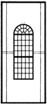 DPM 30118 HO Modular Building System Powerhouse Window Kit Pkg 2