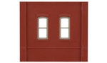 DPM 30133 HO Modular Building System Street Level Wall Sections Small w/Rectangular Windows Kit