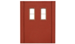 DPM 30139 HO Modular Building System Two-Story Wall Sections w/2 2nd-Story Rectangular Windows Kit