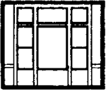DPM 30142 HO Modular Building System Street Level Wall Sections w/Victorian Window Kit