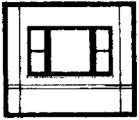 DPM 30163 HO Modular Building System Dock Level Wall Sections w/20th Century Window Kit