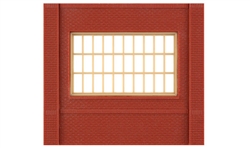 DPM 30173 HO Modular Building System Dock Level Wall Sections w/Steel Sash Window Kit
