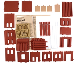 DPM 35200 HO Modular Building System 4-in-1 #1 Industrial Building Kit 152 Pieces