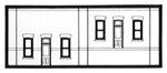 DPM 60104 N Scale Modulars System Plastic Street/Dock Level Entry Doors Pkg 3