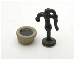 Durango Press 117 HO Hand Water Pump and Tub Unpainted Metal Castings
