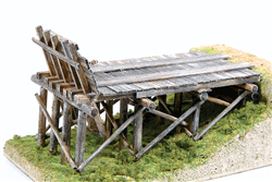 Durango Press 125 HO Ore Loading Ramp Kit Denver & Rio Grande